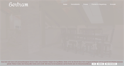 Desktop Screenshot of gaestehaus-bertram.de